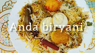 egg biryani recipe  simple and easy recipe  anda biryani  tasty biryani [upl. by Clie]