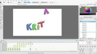 Krita  Animation tools early preview [upl. by Nnairb]