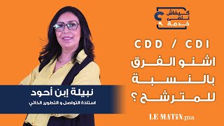 Contrat de travail  CDD ou CDI quelle différence [upl. by Asoramla]