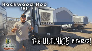 The Ultimate Hybrid Expandable Camper  Rockwood Roo 183 [upl. by Arrio]