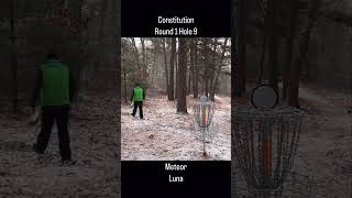 Disc Golf at Constitution Round 1 Hole 9 discgolf dog [upl. by Walke]