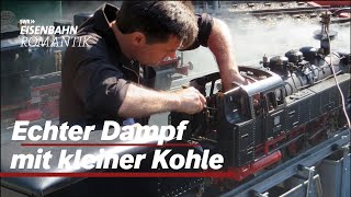 Echter Dampf mit kleiner Kohle  Die ModellDampfer von Kürnbach  EisenbahnRomantik [upl. by Tadeo]