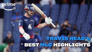 Travis Heads incredible MLC performances  Cognizant Major League Cricket [upl. by Aramen135]