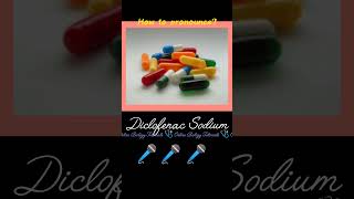 Diclofenac Sodium Tablets  How to pronounce Diclofenac  Use of Diclofenac sodium tablet shorts [upl. by Betsey]