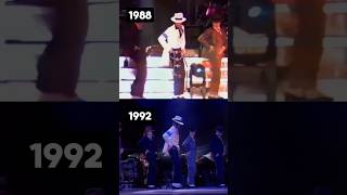 Smooth Criminal 1988 vs 1992  Michael Jackson ✨ [upl. by Ahsinauj]