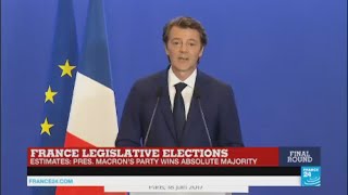 François Baroin We will have to rebuild the conservative family [upl. by Netsew199]