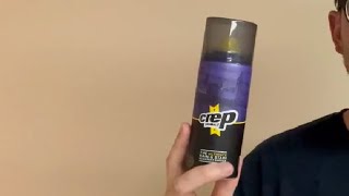 Review Crep Protect Shoe Protector Spray [upl. by Eednus767]