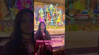 GRWM FOR DURGA PUJA🙏🏻shortsfeed shorts grwmdurgapuja fashion [upl. by Nnayllek]