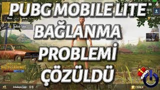 PUBG MOBILE LITE  SERVERAĞ BAĞLANMA PROBLEMİ ÇÖZÜLDÜ [upl. by Chloe]