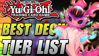 The Most POWERFUL Yugioh Decks Tier List  Post Phantom Nightmare [upl. by Nahtanha]