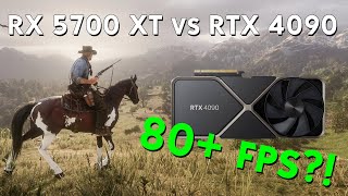 Red Dead Redemption 2  1440p Test  RX 5700 XT vs RTX 4090 [upl. by Inness]