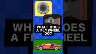 WHAT DOES A FLYWHEEL DO Explained shorts cars supercars automotive engineering [upl. by Kahler]