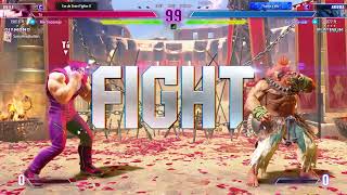 Street Fighter 6 🔥 Martinconejo Guile vs tiosebasuar Akuma COMBATES ONLINE 🔥 [upl. by Tuttle]