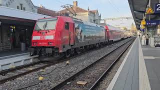 Weinfelden Bahnhof beim Züge und mit dem Zug nach Konstanz [upl. by Valdis]