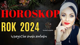 HOROSKOP NA 2024 ROK  MAPA ZDARZEŃ ♈ ♉ ♊ ♋ ♌ ♍ ♎ ♏ ♐ ♑ ♒ ♓ [upl. by Solracnauj]