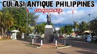 Culasi Antique Philippines Walking Tour Featuring Culasi Plaza [upl. by Wulfe]