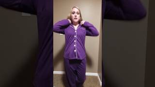 Yulee Womens ButtonUp Sleepwear Long Sleeve Pajama Set Pj Top and Pant [upl. by Christabel]