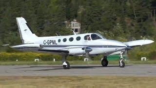 Cessna 340 Takeoff [upl. by Albertina]