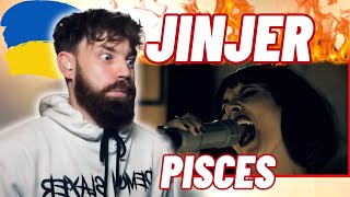 BRITISH Rap Fan REACTS to 🇺🇦 JINJER  Pisces Live Session  REACTION [upl. by Bruns]