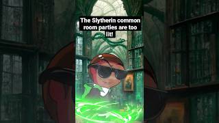 The Slytherin Common room goes crazy slytherin hogwartslegacy hogwarts comedy animated [upl. by Eelyk284]