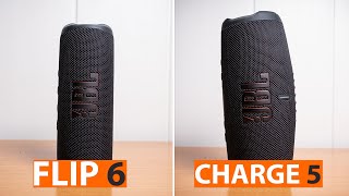 🔥 JBL Flip 6 vs JBL Charge 5 COMPARATIVA en ESPAÑOL 🔊 ¿Cuál es MEJOR para tu uso [upl. by Danby]