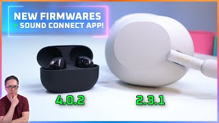 New Firmwares for Sony WF1000XM5 402 WH1000XM5 231 Affects Sound 🤔  Sound Connect App [upl. by Hgielrac982]