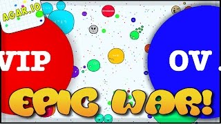 CRAZIEST CLAN WAR EVER  AGARIO HIGH SCORE Agario Gameplay [upl. by Nichols]