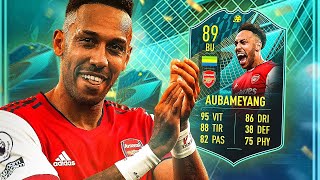 JE TESTE 89 AUBAMEYANG MOMENTS  rentable ou douille  🇬🇦   FIFA 22 Ultimate Team [upl. by Arimahs]