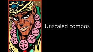 Avdol Unscaled combos JJBAHFTF [upl. by Yrrok284]