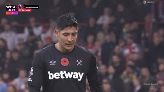 EDSON ALVAREZ RED CARD ♦️Nottingham Forest vs West Ham10 All Goals and Extended Highlights [upl. by Eidur]