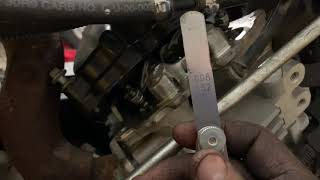 How To Canam ATV Valve Adjustment Rotax Engines [upl. by Junia]