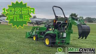 John Deere 1025R Loader Backhoe Package Sale [upl. by Mersey56]