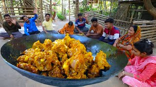 হোলির আগেরদিন আমাদের বাড়ি কি হয় সঙ্গে মায়ের হাতে Mutton Curry রান্না  villfood [upl. by Ecinej]