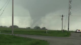 Raw video KCCI captures footage of tornado near Corning [upl. by Leizar471]