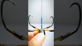 Fishing knot skills How to tie a big hook fishing shorts [upl. by Joub574]