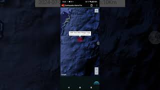 60 Earthquake Strikes Tonga [upl. by Ynomrah]