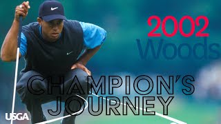 Tiger Woods 2002 US Open Win at Bethpage Black  Every Televised Shot  Champions Journey [upl. by Sheena696]