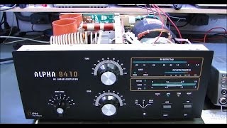 RF CONCEPTS  LINEAR AMPLIFIER ALPHA 8410  REPARO REVISÃO e TESTES [upl. by Avihs]