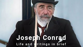 Joseph Conrad18571924  life and writings in brief  a short biography [upl. by Nerreg]