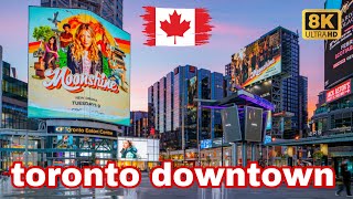 🇨🇦 Experience the BEST of Toronto Downtown Walking Tour in 4K Ultra HDR [upl. by Leland854]