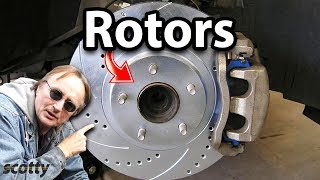 How to Replace Brake Rotors on Your Car [upl. by Gebler]