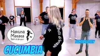 CUMBIA CUCUMBIA ballodigruppo linedance dance hantosdjay ballidigruppohakunamatatap181 [upl. by Clement]