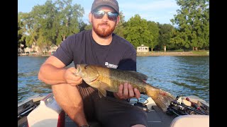 Fishing New York Finger Lakes In A Aluminum Boat Conesus Lake [upl. by Mordecai946]