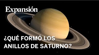 ¿Cómo se formaron los anillos de Saturno [upl. by Ahsek]