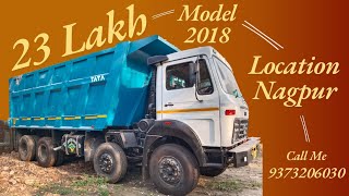 3118 Tata 12 Tyre Tipper Original Nagpur Rate 23 Lakh second hand Truck Used Vehicle Trending sell [upl. by Fabrienne]