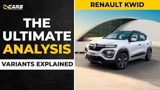 2022 Renault Kwid Variants Explained  RXL RXLO RXT Climber  The Ultimate Analysis  March [upl. by Buffy588]