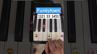 Easy piano tutorial piano pianomusic pianosongs pianocover pianotutorial pianolessons pianist [upl. by Malloy]