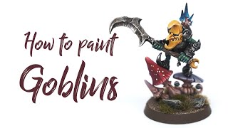 How to paint a Gloomspite Gitz Loonboss [upl. by Ardnasxela]