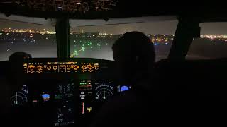 KLAS RNAV visual 19R [upl. by Sidky]