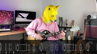 Bring Me The Horizon  Can You Feel My Heart Guitar Cover w OnScreen Tabs [upl. by Amadeus]